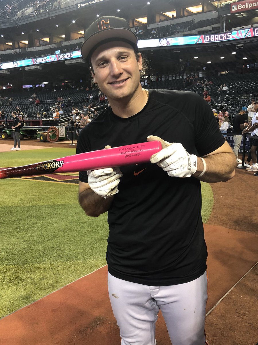 Watching Casey play in his MLB debut was incredible.I cried when he hit his homerun, we celebrated with family/friends, and then we went to see him in Arizona. Casey is an amazing young man with a huge heart. He keeps Micah close by remembering him on his bat ❤️❤️❤️<a href="/SFGiants/">SFGiants</a> #LLM