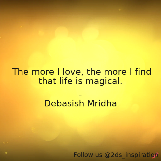 Author - Debasish Mridha

#111572 #quote #debasishmridha #debasishmridhamd #inspirational #lifeismagical #love #philosophy #quotes #themoreilove