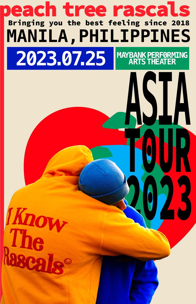 Philippines WE COMING TO YOU

can’t wait to see u 🥹🥹🥹

ptrmusic.co/tour.html