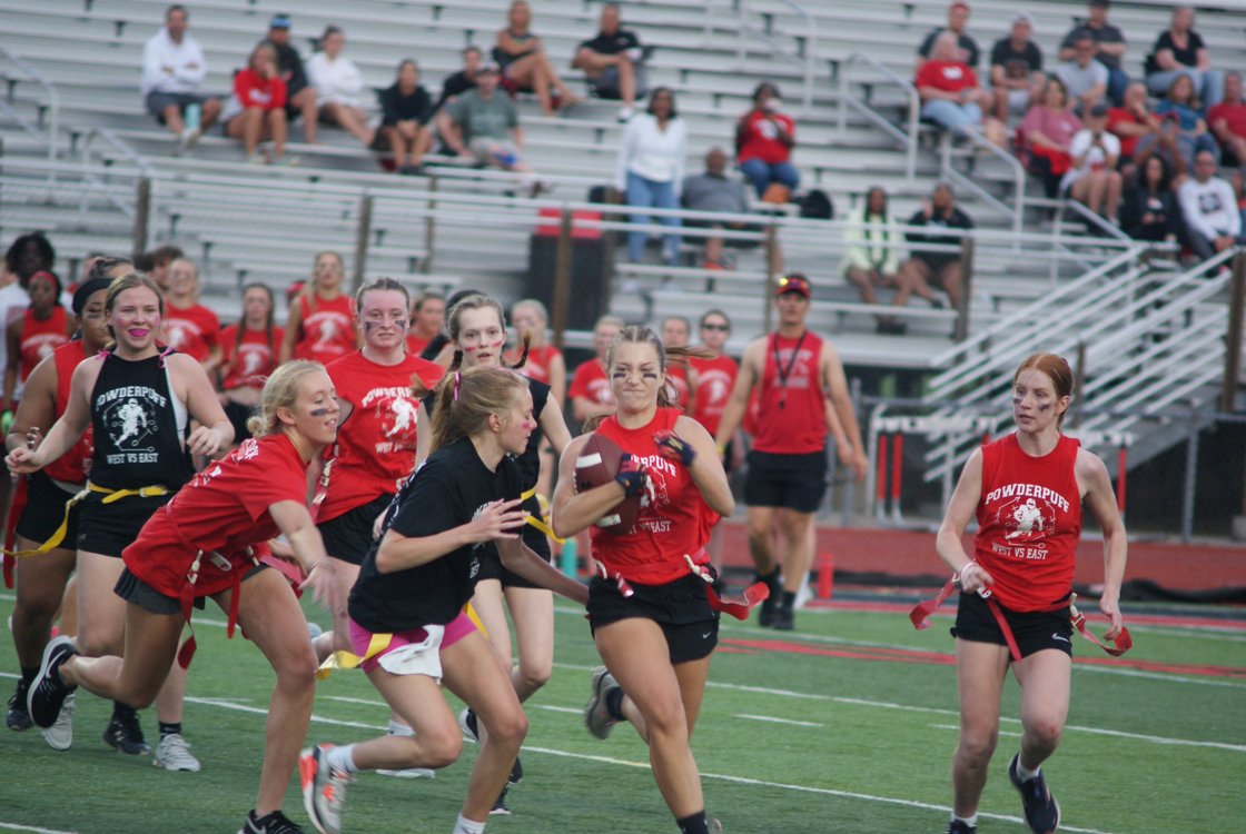 wclyip's tweet photo. Congratulations to Lakota West for winning the 2023 Powderpuff Tournament! A big thank you to everyone who came out for this successful event! https://t.co/GrBIIN75TJ