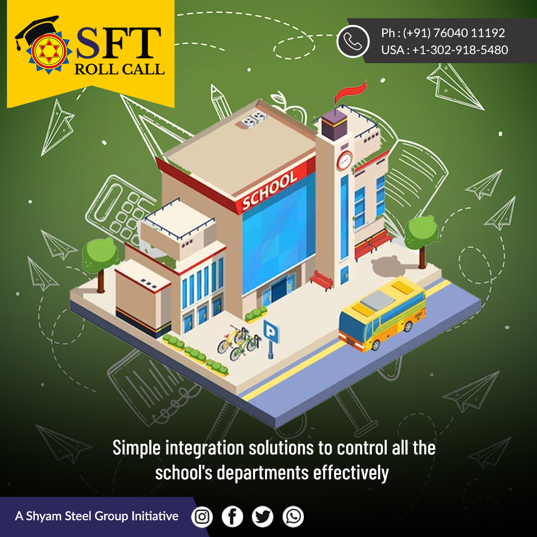 Get the complete solution for all operations of the institute! Get SFTRollCall today!

#sftrollcall #schoolmanagementsystem #schoolmanagementsoftware #SchoolManagementERP