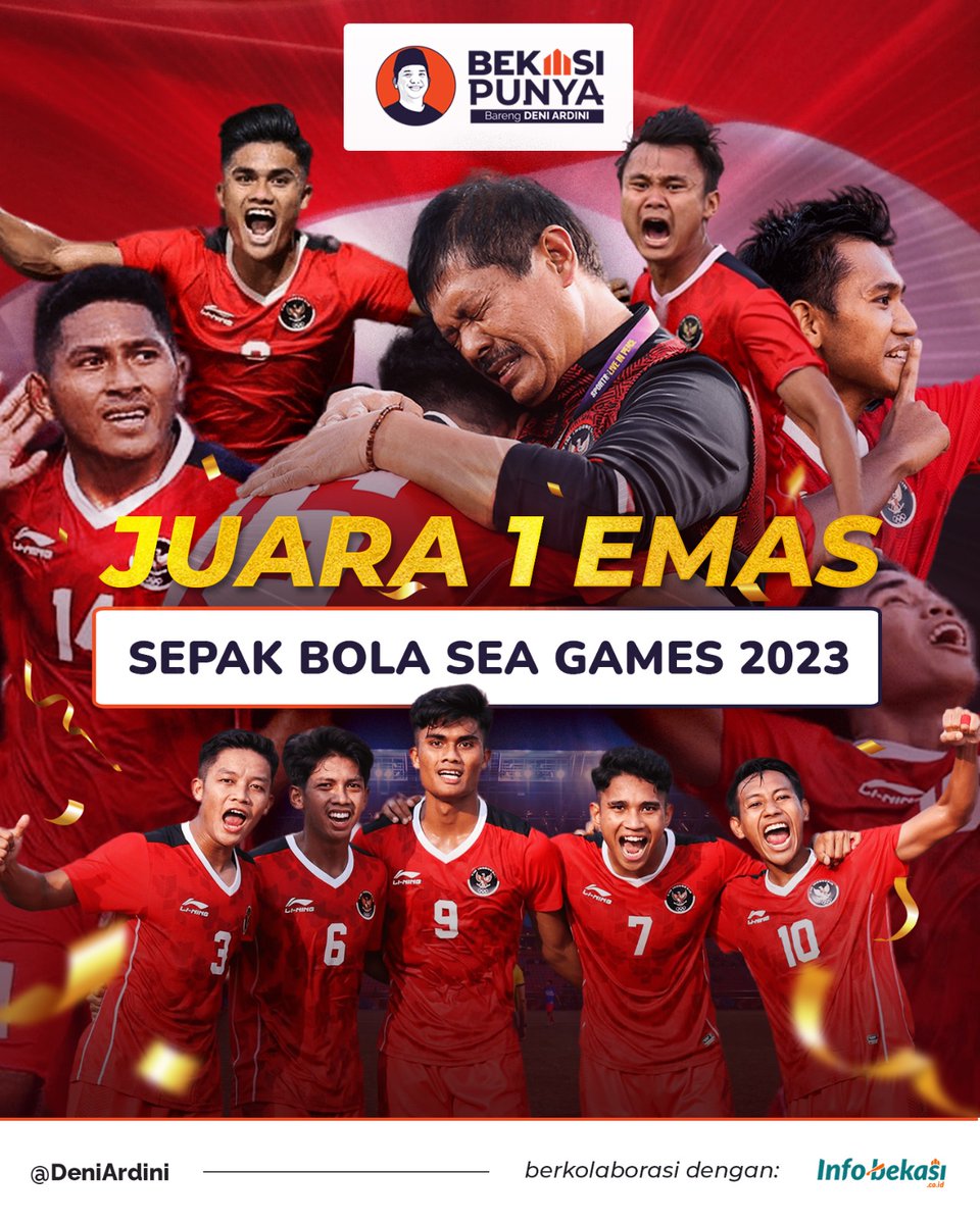 DeniArdini's tweet photo. Alhamdulillah, Indonesia dapat emas setelah ngelibas Thailand 5 - 2 dalam final seru tadi malem, Selasa (16/05).  Tapi yang paling seru pas adu jotos, gatel tangan kita pengen ikutan dah ah...:D https://t.co/hPWumMK20p