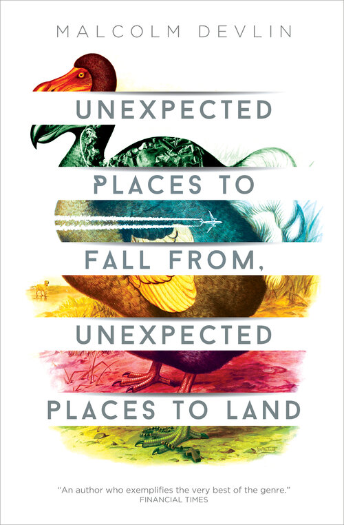 Sad to hear that <a href="/UnsungTweets/">Unsung Stories</a> is closing shop. We enjoyed chatting w/ author <a href="/barquing/">Malcolm Devlin</a>. Check out his book Unexpected Places to Fall From, Unexpected Places to Land bit.ly/3Wcvq86 now on sale. #weirdfiction #BooksWorthReading