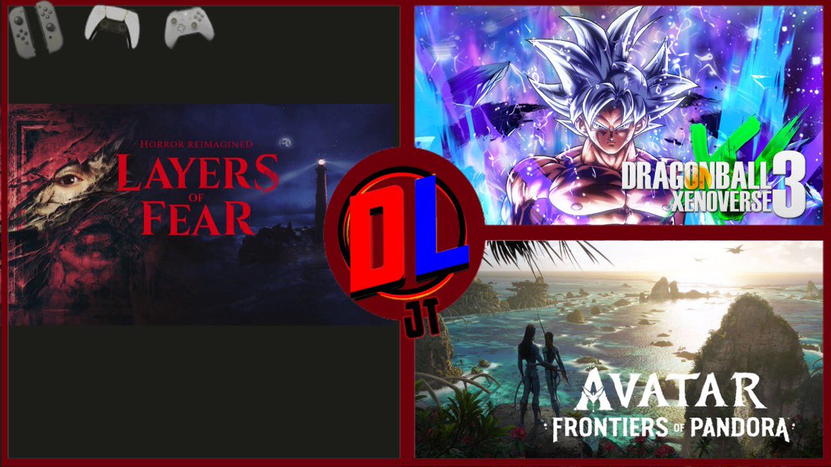 DLGAMING22's tweet photo. Bonjour à tous au sommaire du #JTGAMING avec le petit ☕️ 🥐

🟥Layers Of Fear date de sortie 
🟧Dragon Ball Xenoverse 3 Rumeur 
🟦Avatar Frontiers Of Pandora bientôt 
➡️ https://t.co/VXVpNsFVZn https://t.co/mjhHTNeufP