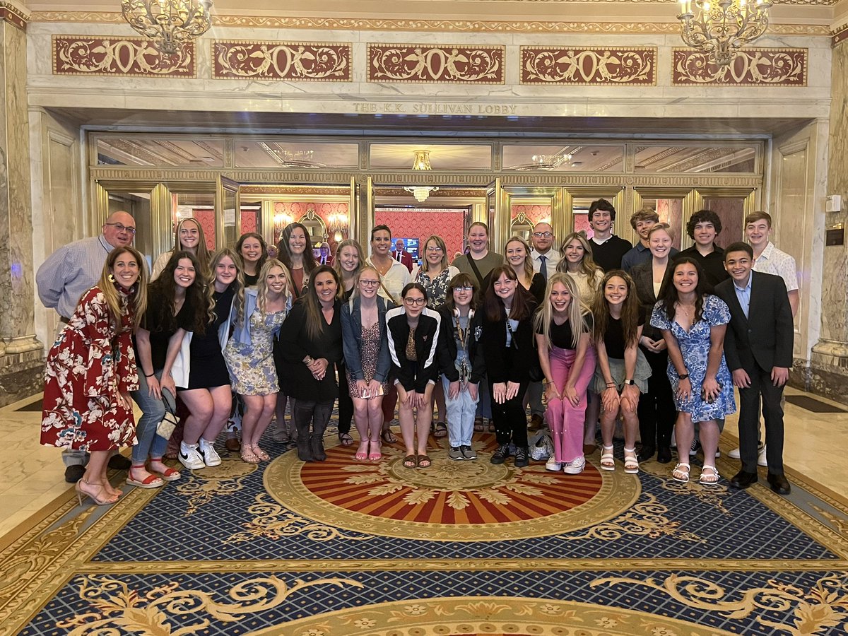 katywellsed's tweet photo. @tvhopesquad had the pleasure of seeing @DearEvanHansen @playhousesquare. TVLS strives to ensure that every student is seen and every student heard. The show’s message aligns with this mission. #youwillbefound @TuskyGuidance @TVTrojans #wearetuskyvalley #dearevanhansen https://t.co/5cd9Pf5eP6