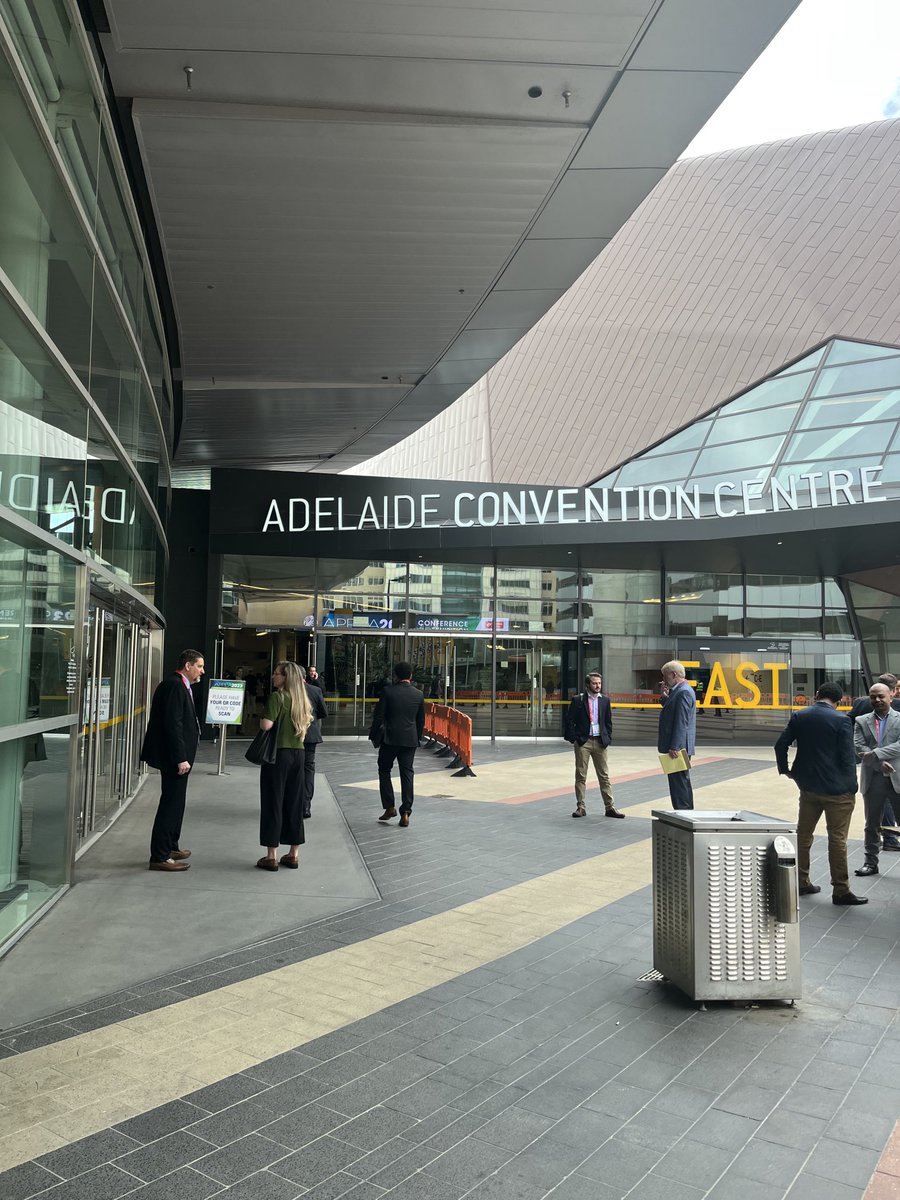 AlexSundich's tweet photo. Day 2 of APPEA Conference in the great city of Adelaide! Focus on new technologies, including CCS and hydrogen. Plenty of merch and a few hangovers! #APPEAconf #APPEA #Energy #Adelaide @APPEALtd @APPEACONFERENCE https://t.co/FeUqmRudvc