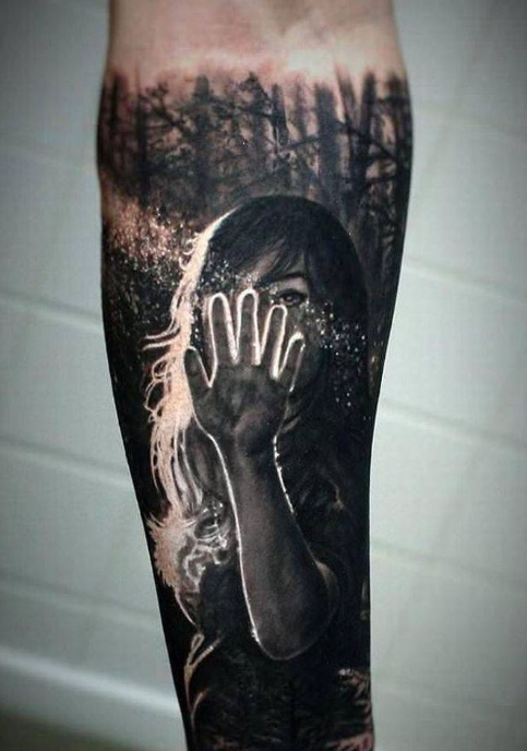 It's not my job, but it's a MEGA effect! Respect for the author! #tattoo #tattooartist