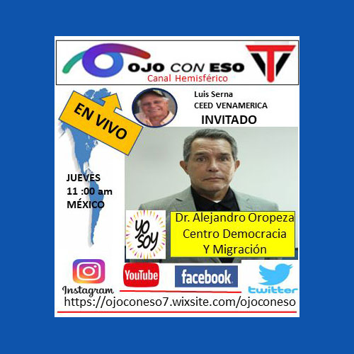 ObsArendt's tweet photo. Programa Radio Victoria.
Invitado: Dr. Alejandro Oropeza, Centro Democracia y Migración. Productor: José Manuel Serna, Sector Economía VenAmérica. 1:00 pm Miami.
https://t.co/JtzbPl0DgQ https://t.co/ci8s3WzvP8