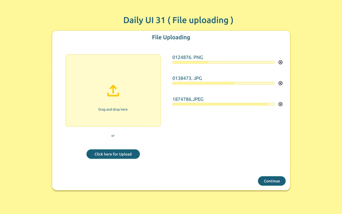 Farzincreation's tweet image. Daily UI Day 031 ( File Uploading ) #dailyui #day031 #dailyuichallenge #fileuploading