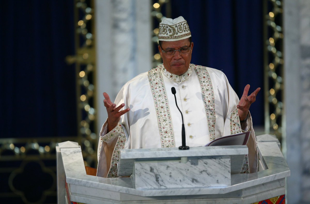 Brother_Meron_X's tweet photo. I say to them as The Honorable Elijah Muhammad said to the Arabs who criticize him, “You don’t have my Mission. You don’t have my assignment.” 
—Honorable Minister Louis Farrakhan 
#SavioursDay2023 #offermylifetohim #TheTeachings https://t.co/P0MvmRHtgh