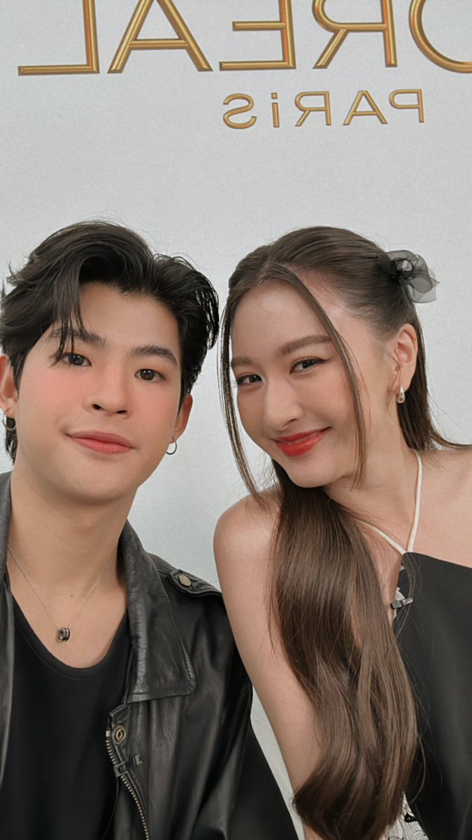 mmarkpkk's tweet image. เล้งแพรว มาละเด้อ #LOrealCannesXMarkView