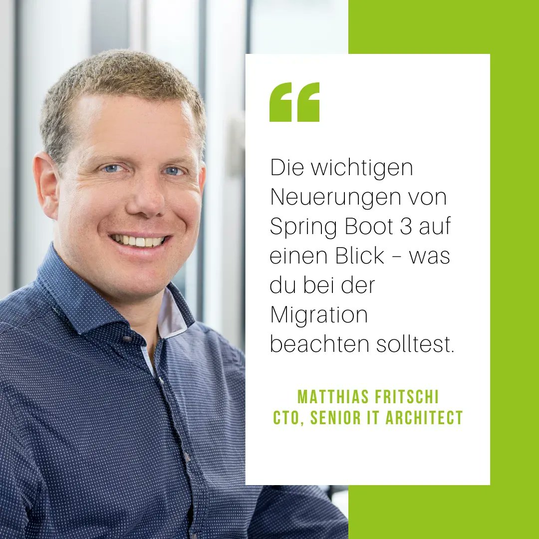 Lies alles Wichtige und unsere Erkenntnisse im Blog von @matfsw avega.ch/2023/05/09/Spr… 
#java #spring #bot #springbot