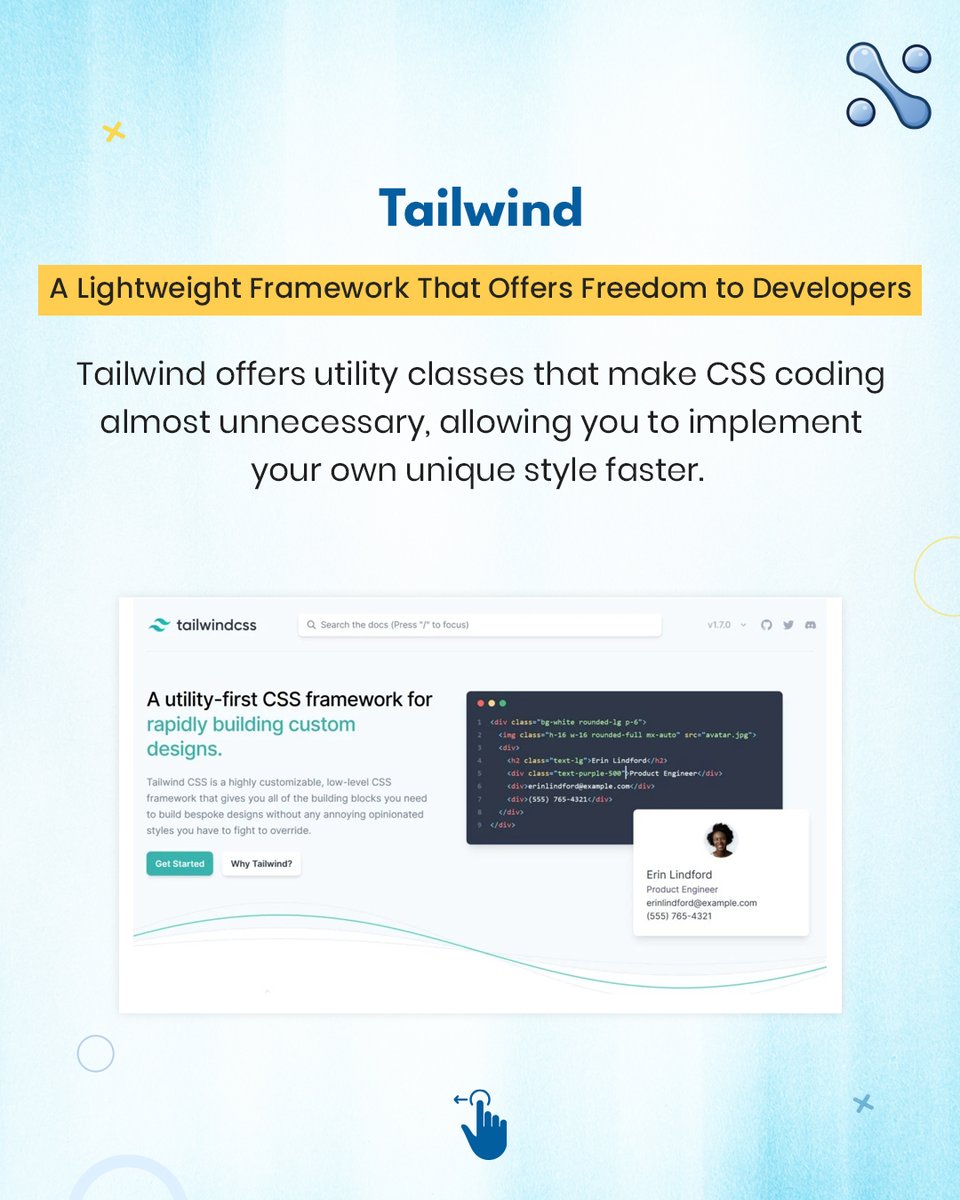 neuronimbus's tweet image. 🚀 Take your frontend development to the next level with these top CSS frameworks! 💻
Which one is your favourite?
Let us know in the comments!👇🏼
#neuronimbus #cssframeworks #frontenddevelopment #webdesign #css #css3 #csstricks #cssanimation