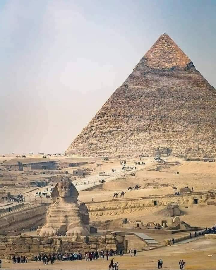 There are no words to express such wonder.
The pyramids of Egypt 🇪🇬
