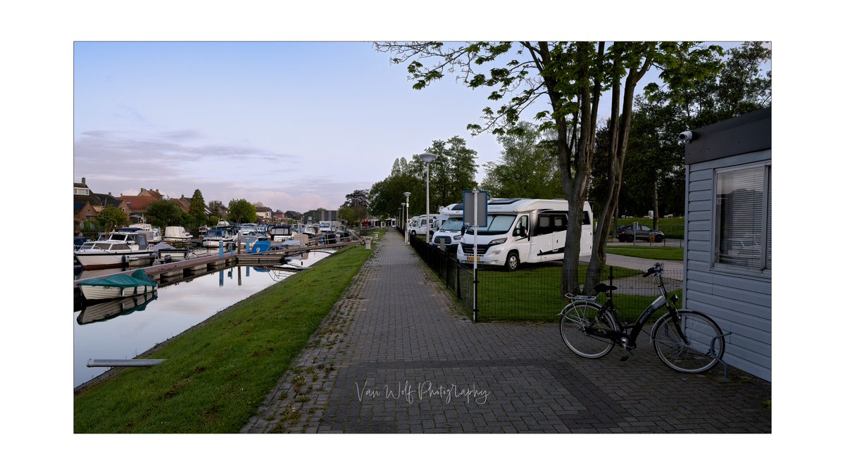 vanwolfphoto's tweet photo. A quintessentially Dutch place to stay the night. #motorhometravel #vantours #hollandcamperstops @candmclub https://t.co/K27NwYZuNS