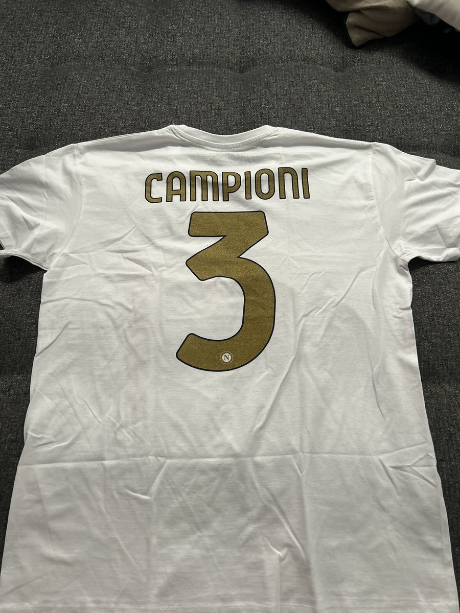 And it starts. Thank you <a href="/sscnapoli/">Official SSC Napoli</a>. 
Next, being there #cantwait #ForzaNapoliSempre