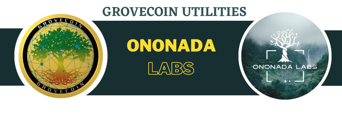 MohamedElsyd168's tweet photo. Building the complete #ecosystem of #GroveCoin 🔄💼 With its own #GroveSwap, #GroveKeeper, and #GroveX
GroveCoin provides a seamless experience for users and developers with #GroveIT @ononadaLabs
Build your project
Swap tokens effortlessly securely store your assets and trade with ease on the GroveCoin exchange

Empowering you with full control over your crypto journey
Join the #GroveGreenArmy and unlock a world of possibilities in one integrated ecosystem! 🚀💫

#GroveX #GroveBlockchain #GroveSwap #GroveKeeper 
#GRV #GRVG #USGD #BNB #ETH #BuildWithGrove #Staking #Farming #NewEra
