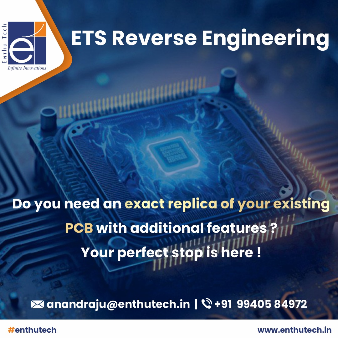 enthutechnology's tweet image. At Enthu Technology, we offer comprehensive end-to-end solutions for replicating your existing product/PCB or scaling your product with additional features. 

#enthutech #iotsolutions #IoTGateway #iotproject #iotplatform #LoRaWAN #IoT #quality #testing #reverseengineering