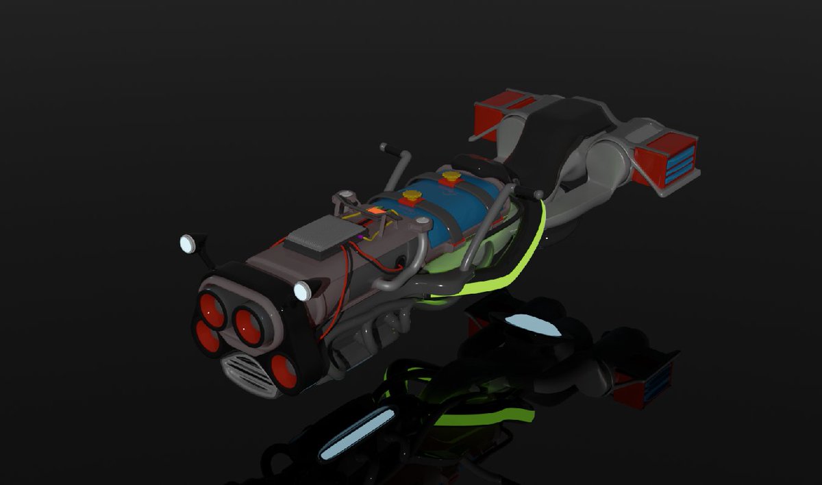 DiccChops's tweet photo. Go and Download the Free Sub Racer. 

https://t.co/fiaUMMM7sU… 

#3d #3dmodeling #blender #Blender3d #Cycles #3D #illustration #Concept #design #fantasy #aesthetics #NFT? #subwoofer #bike #motorcycle #hoverbike https://t.co/l69YEdLpR8