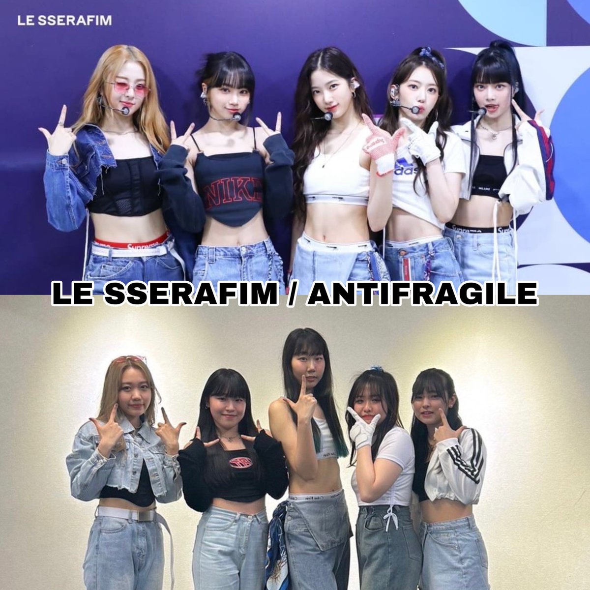 hana_gwc's tweet image. 🌸衣装紹介🌸
HANAでは、衣装も完コピを目指しています！ネットで似ている服を探したり、自分で作ったりしてより本気に似せてステージのクオリティを高めています❣️
現在新入生2次募集期間中です！たくさんのご応募お待ちしております🫶🏻🫧
#春からgwc #KPOPカバー