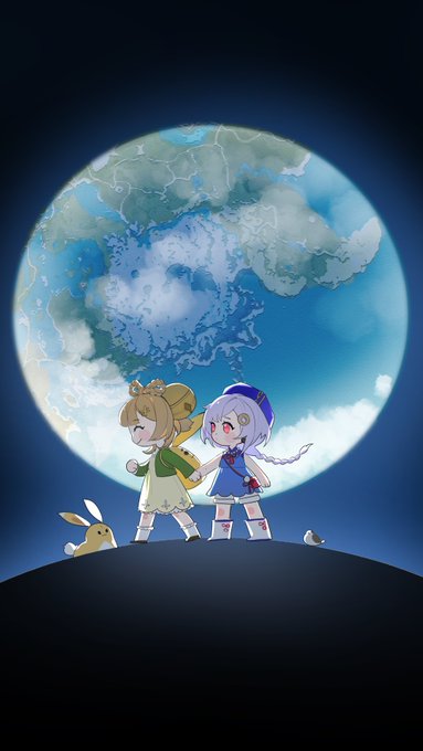 「地球 月」のTwitter画像/イラスト(新着)