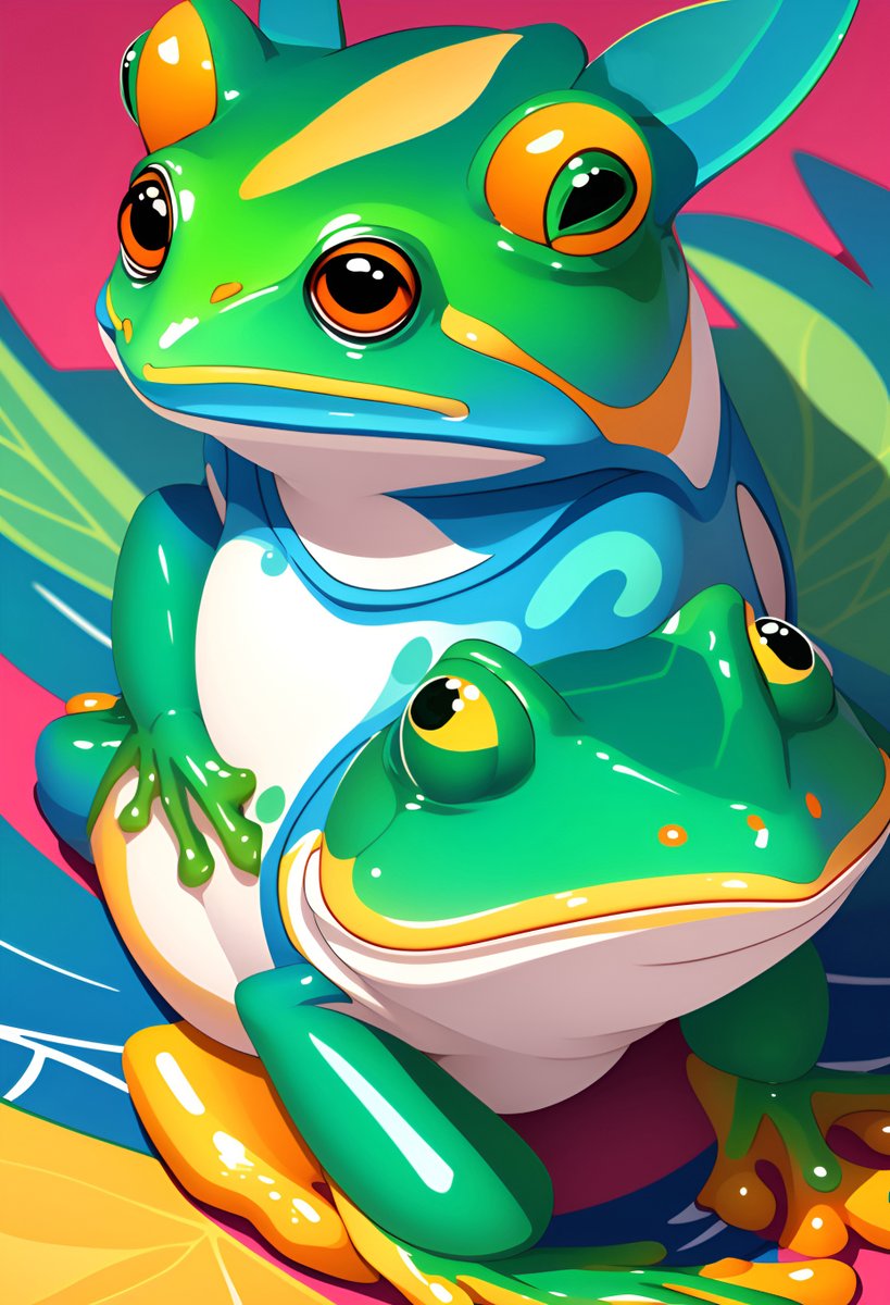 Popvisly's tweet photo. GmGm
I'm going to be listing my latest frogs on https://t.co/HSVkjhxuLs this week.
The start of my Solana Pop-Art collections.
First collection is called : Lunar Pond
Will keep you updated.
#Solartist #solart #fantasy #nftartist #nftart https://t.co/BEURqwIPfn