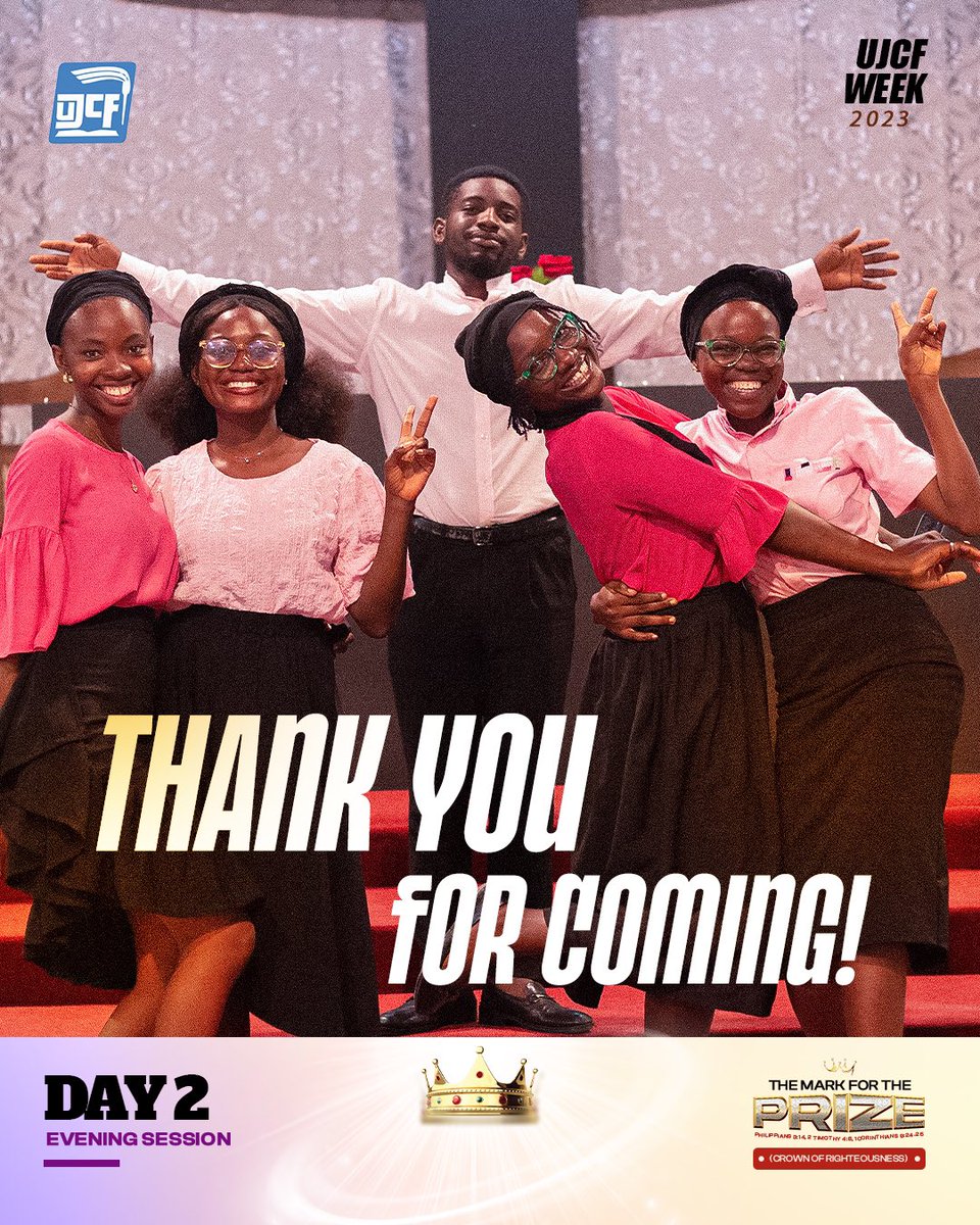TheUjcf's tweet photo. THANK YOU FOR JOINING US 🤗
We thank the Lord for how He led us tonight. We pray that we would find Grace to walk in the name of Jesus and to trust the growth process. Amen
Shalom 🤗.
©️ UJCF
#TRR
#thereignofrighteousness
#ujcf
#ujcfweek https://t.co/Wz12Tmvi7d