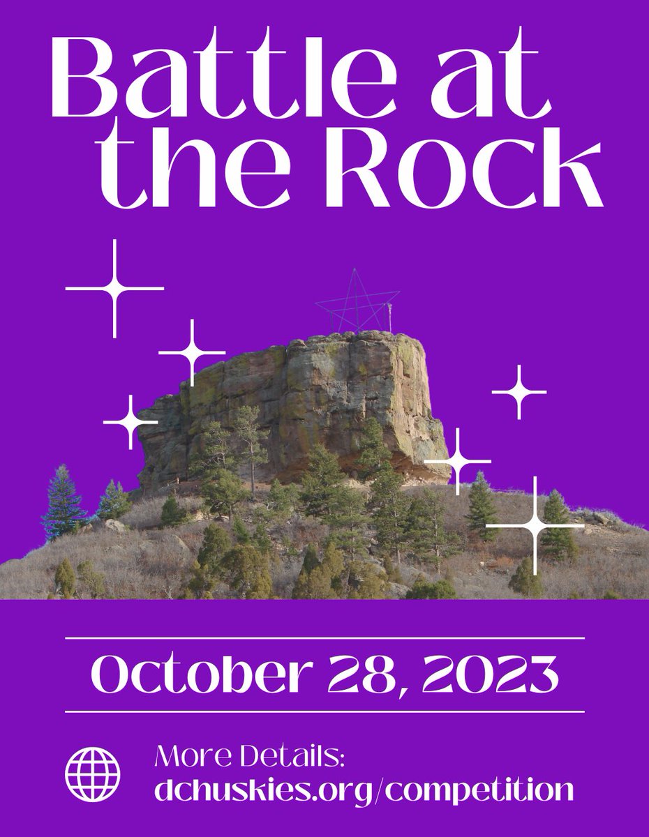 Mark Your Calendars! ⛰🗓⛰
Battle at the Rock is back, and we can’t wait to host your team on October 28th! 

Event details &amp; competition registration can be found on CountyCheer.org