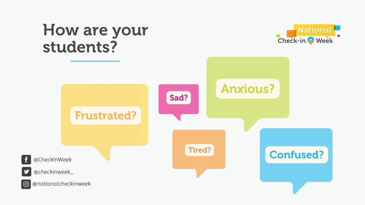 lsgroupau's tweet photo. Last year’s National Check-in Week, from over 200,00 individual emotion check-ins, uncovered that 43% of students were in an emotional state that would adversely affect their learning - https://t.co/cKdf87QmmR
#NCIW #nationalcheckinweek https://t.co/uIzZZzsXFs