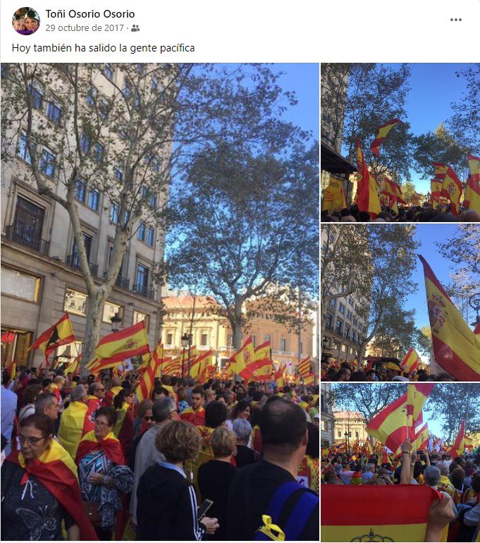 viquirepublica's tweet photo. Toñi Osorio,es manifestava a favor de la repressió contra l’1O
Llista d’ER, L’hospitalet de Llobregat

Carles Castillo,negava q haguès presos polítics 
Llista d’ER,Tarragona

Jaume Graells,votava perq no es retirès el 155 
Cap de llista d’ER, l’Hospitalet

I ara vas i els votes ! https://t.co/zqHFc9Bokh