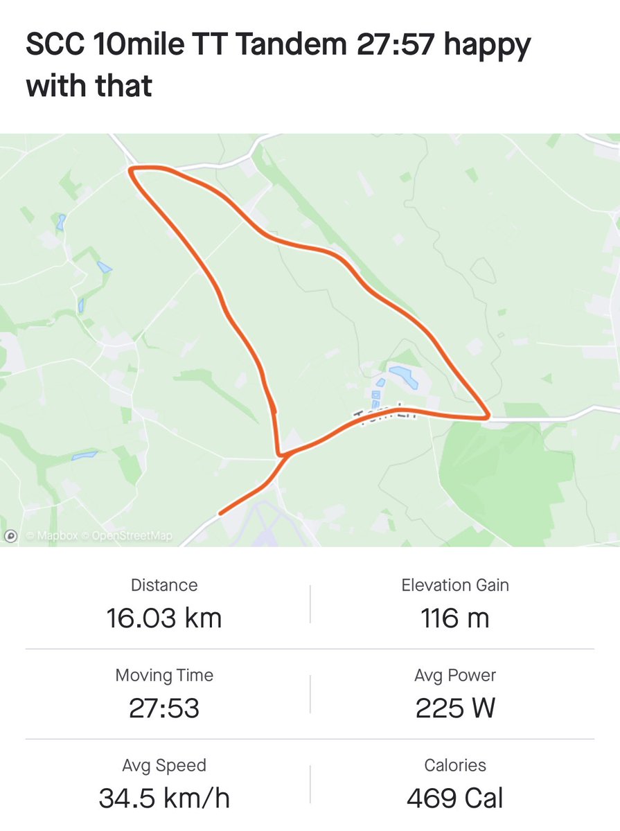 snabless's tweet photo. @StargardtsC @BritBlindSport @BritishCycling incredibly proud to marshal & see my eldest doing a 10 mile @Stourbridge_cc time trial on the tandem with her boyfriend last night in her first race #VISport #Stargardts #Tandem #VI #TimeTrial #Strava https://t.co/ROPqFO9ud6