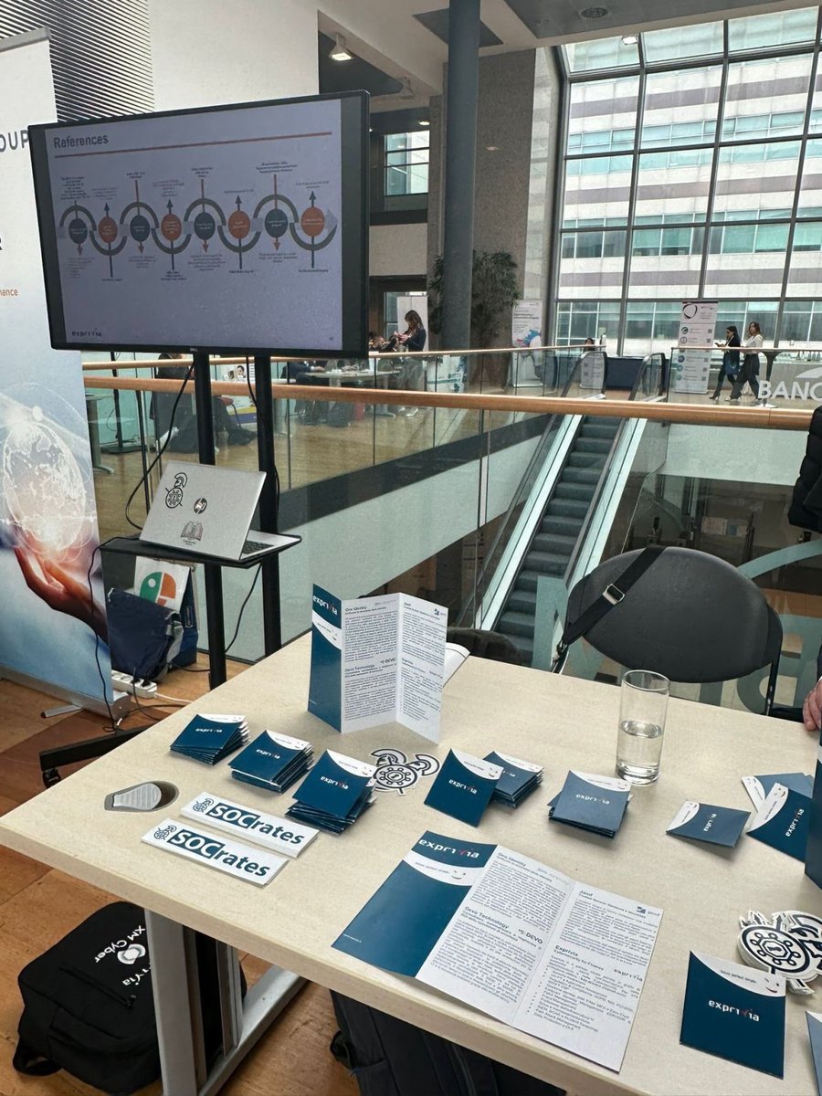 domenicoraguseo's tweet photo. #SOCrates : the art of reducing risks optimizing investments by @Exprivia_CY @Exprivia_Italy at #ISAC #banchesicurezza #cybersecurity #Ossif @BancaforteABI @ABI_Eventi https://t.co/bJpG9qytYb