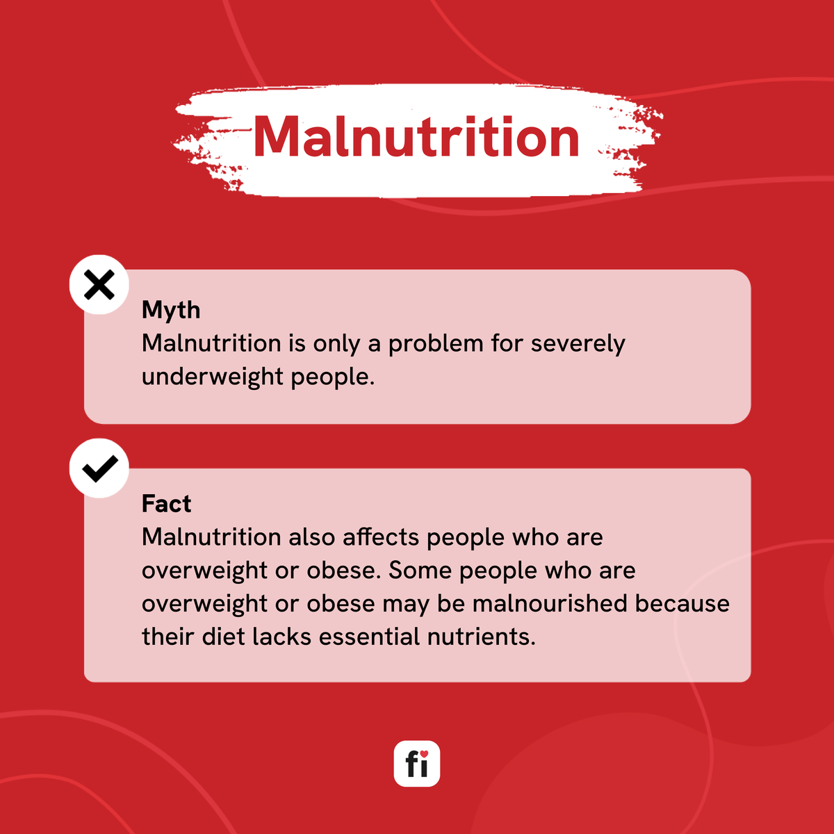 FeedingIndia's tweet photo. Despite being a prevalent issue, malnutrition is still widely misunderstood. Let’s debunk some myths.
#FeedingIndia #DailyFeedingProgram #SchoolMeals #ChildMalnutrition #MythVsFacts https://t.co/707kOFxpqg