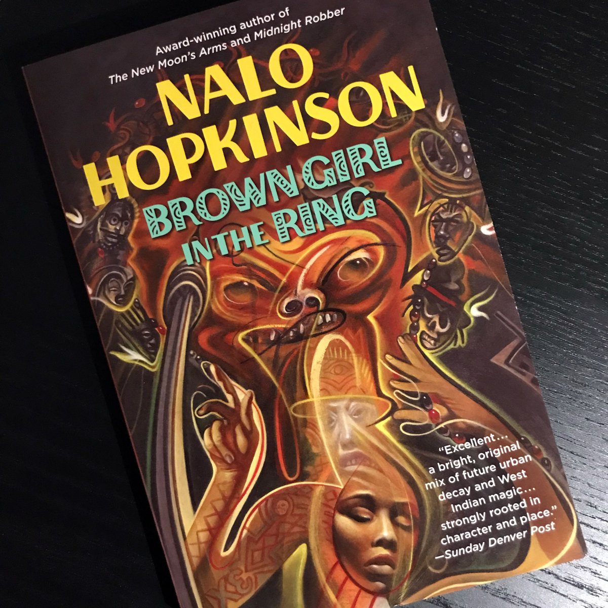 OMG. This place is heaven. Just leave me here, thanks.

I've lived in #Vancouver for over 25 years, and yet how have I never been to White Dwarf Books before?

(Finally picked up Nalo Hopkinson's *Brown Girl in the Ring* on paper while I was there, too)

#scifi #fantasy