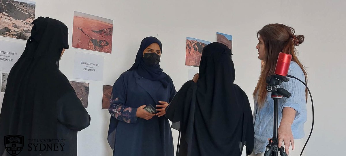 Last Friday, <a href="/PAKEP_KSA/">PAKEP</a> and <a href="/BAKSAU_UWA/">BAKSAU-K</a> hosted a community open day for the people of #AlUla. The two teams shared information about our collaborative work in the region with <a href="/RCU_SA/">الهيئة الملكية لمحافظة العلا</a> &amp; <a href="/livingmuseum/">Living Museum | المتحف الحي</a>. Thank you to everyone who came along and we hope to hold similar events soon.
