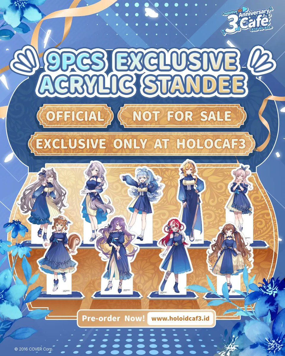 hololive ID 3rd Anniversary Cafe tweet media
