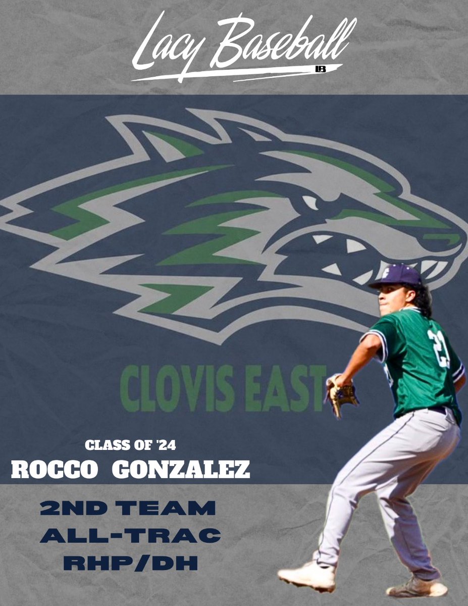 lacy_baseball's tweet photo. Lacy Baseball Elite Athlete, RHP ‘24 Rocco Gonzalez was selected 2nd Team All-Conference as a RHP/DH @RobertG00678 #LacyBaseball https://t.co/eiRen0i34V