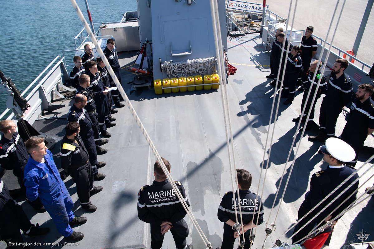 FrForcesEstonia's tweet image. 🇫🇷 Patrol vessel Cormoran arrived in Estonia 🇪🇪 few days ago. Our sailors will conduct joint training with Estonian Navy 🇪🇪 before joining @RoyalNavy 🇬🇧 during #SPRINGSTORM 🇪🇪 main exercise. 

#StrongerTogether everywhere.

@premar_ceclant