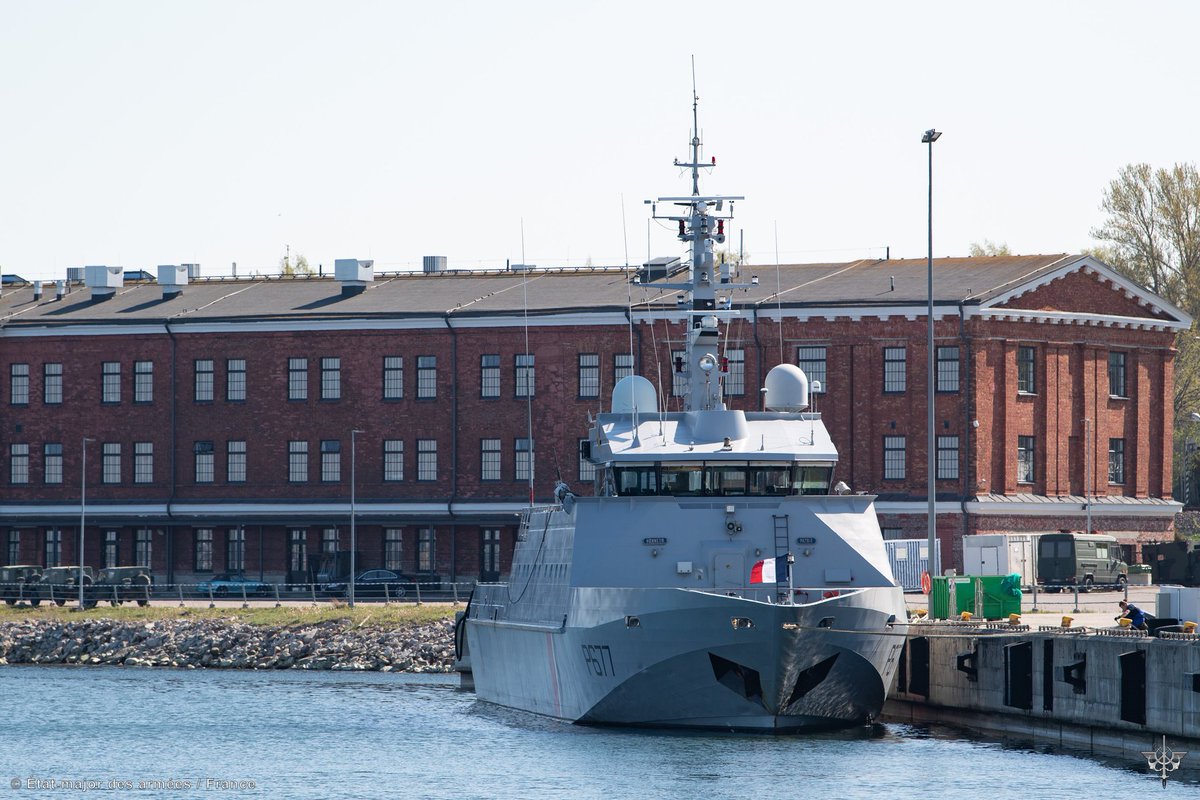 FrForcesEstonia's tweet image. 🇫🇷 Patrol vessel Cormoran arrived in Estonia 🇪🇪 few days ago. Our sailors will conduct joint training with Estonian Navy 🇪🇪 before joining @RoyalNavy 🇬🇧 during #SPRINGSTORM 🇪🇪 main exercise. 

#StrongerTogether everywhere.

@premar_ceclant