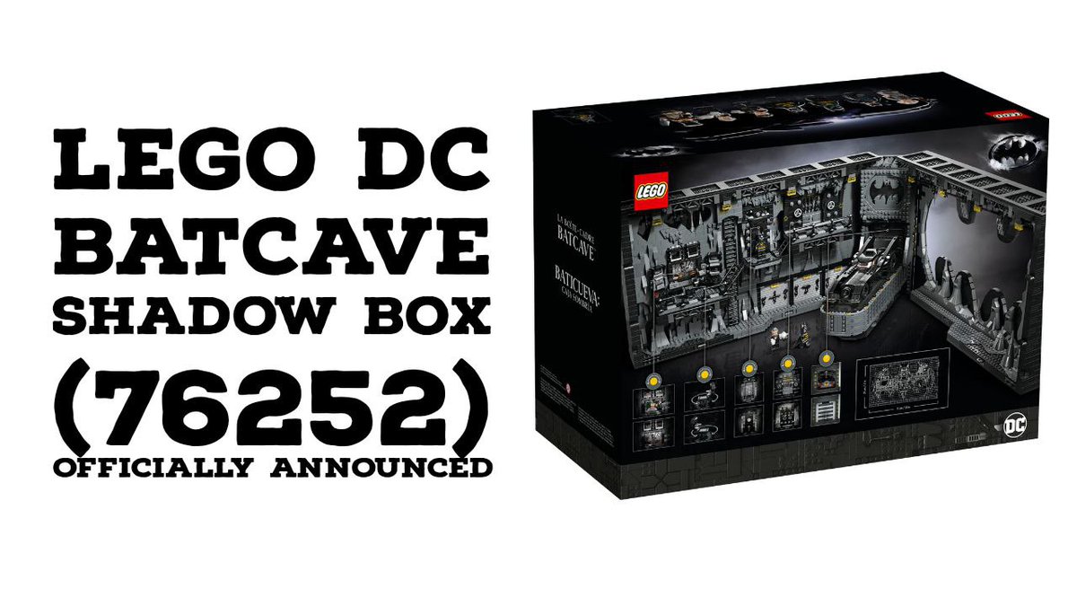 LEGO DC Batcave Shadow Box (76252) Officially Announced #brickingnews youtu.be/-yrcsmoR_oI via <a href="/YouTube/">YouTube</a>
