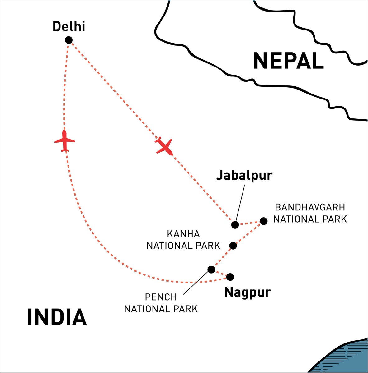 albicilla66's tweet photo. #GoBirding Madhya Pradesh #India 🇮🇳 300 birds @ #Kanha NP 940km2 of sal &amp;bamboo forests, grasslands, ravines &amp;hills: Ind. Scimitar Babbler, Malabar Pied Hornbill, Tickell’s Flowerpecker, Tawny Fish Owl, Indian Pitta #tiger; 📷 #KiplingCamp, 4h drive from Jabalpur airport; Oct-Mar https://t.co/uNBALAhUp6