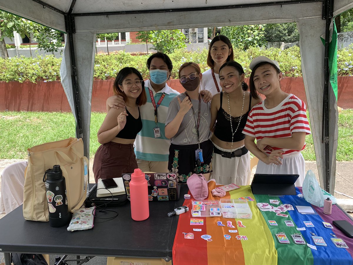 upbabaylan's tweet photo. NH: We are holding the first day of our Intergalactic Expo Bazaar in commemoration of #IDAHOBIT2023! 🌈

Get tested for ✨FREE✨ at our Satellite HIV Testing Booth!

We’re also holding a Clothes Swapping Event where you can get ✨FREE✨ clothes!

#HereForQueers
#SOGIEEqualityNow https://t.co/lEmwawxuz0