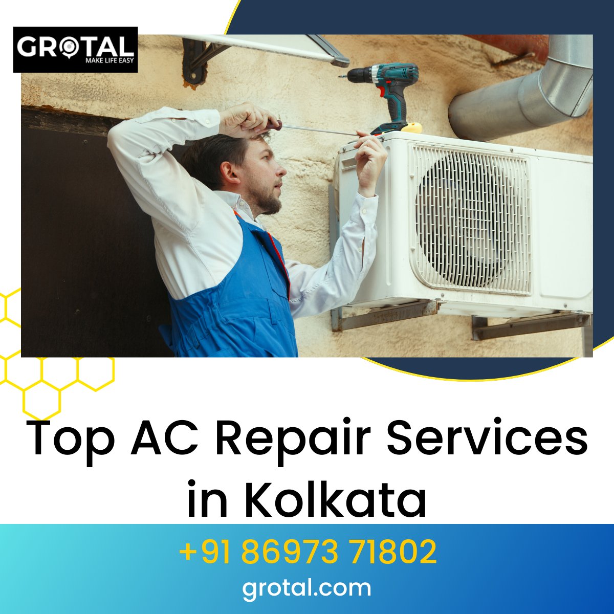 GrotalIndia's tweet photo. Don't sweat too much and lose extra calories because of faulty ACs. Connect with AC repair service experts at Grotal to stay cool.
https://t.co/XRB5bs3gmJ
#ac #acrepair #acrepairs #acrepairing #grotal #grotal #cooler #summer #cooling https://t.co/mol9aWLyK6