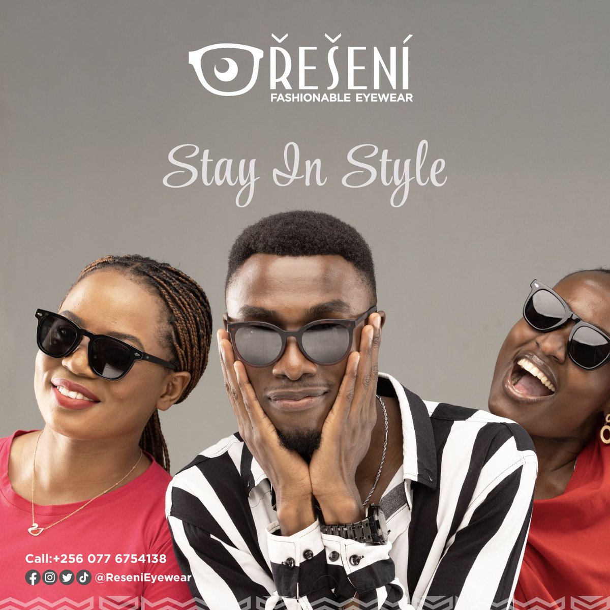 ReseniEyeWear's tweet photo. All you need for the Kampala sun a nice pair #Resenis.

Whatsapp us on +256 776 754138 to order for your frames today. https://t.co/2T5Nyr901H