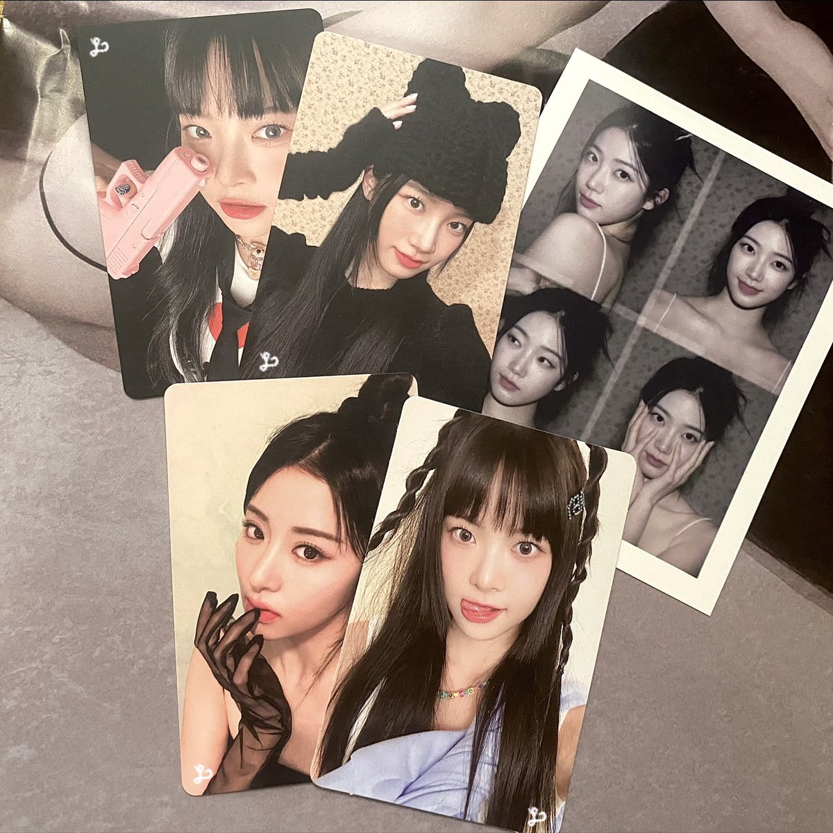 chearyng's tweet photo. ꩜ MAY 17 23
🗝️ #IuvmaiI ˚。 °.
📨 hai yunjin zuha n eunchae arrived na ! Thanku so much for packing them safely n for the poster omg 😭 as well as for d cute freebies !!
× @mintsceo
#kzhfeedbacks .ᐟ https://t.co/RYO94qCWjI