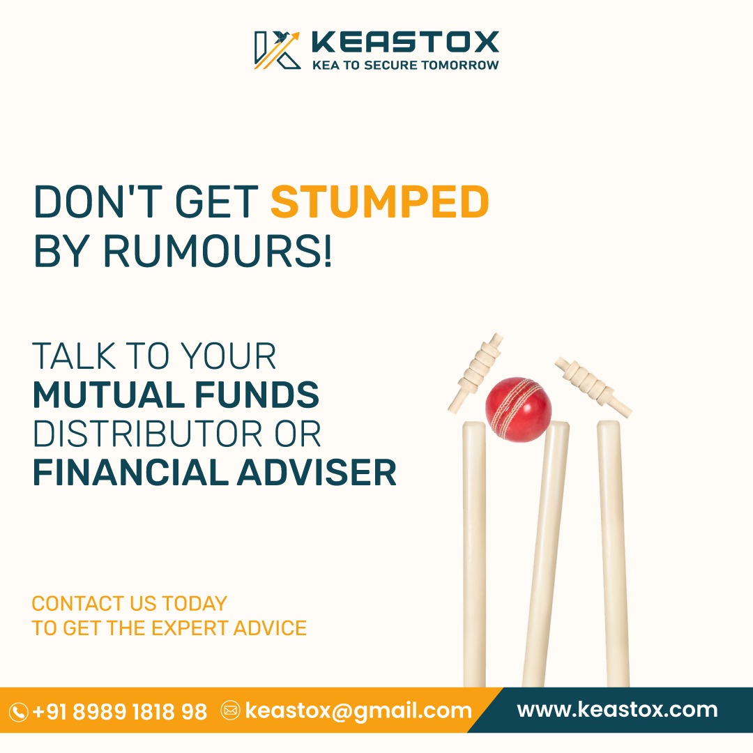 Don't Get Caught in the Rumor Trap! 📷📷 Seek Expert Advice from Keastox, Your Trusted Financial Partner.

#KEASTOX #keastoxahmedabad #keastoxsuccess #FinancialPartners #success #InvestWisely' #expertadvice #investmenttips #ahmedabad