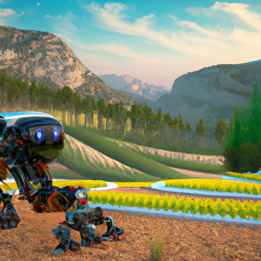 The_Utility_Co's tweet photo. Hey world - let robots do the farming for you with @cornucopiabots! Own a piece of land and our robots will grow exactly what you want! #automatedfarming #agriculture #I3AS #renewableenergy https://t.co/6ZN5USzPye