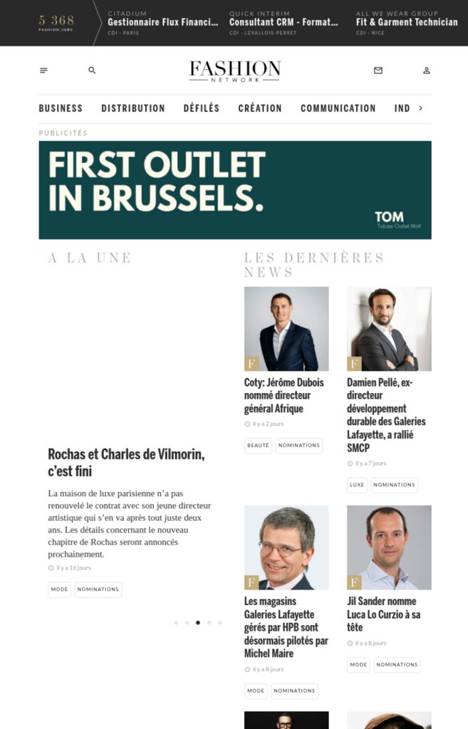 #MercrediMove : les derniers mouvements #Mode #Luxe en une image ! #Recrutement ift.tt/TxWFfhI