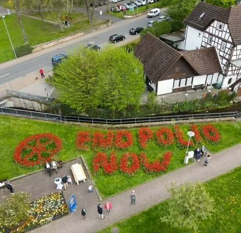 1820Rotary's tweet photo. 🌷Rotary Clubs in Hessen haben über 100.000 Blumenzwiebeln gepflanzt, um auf die Ausrottung von Polio aufmerksam zu machen. Durch den Verkauf der Blumen und Spenden konnten bereits über 100.000 Euro gesammelt werden, um 30.000 Kinder weltweit zu impfen. 💙🌍🤝 

#EndPolioNow https://t.co/Qej6DIoP7e