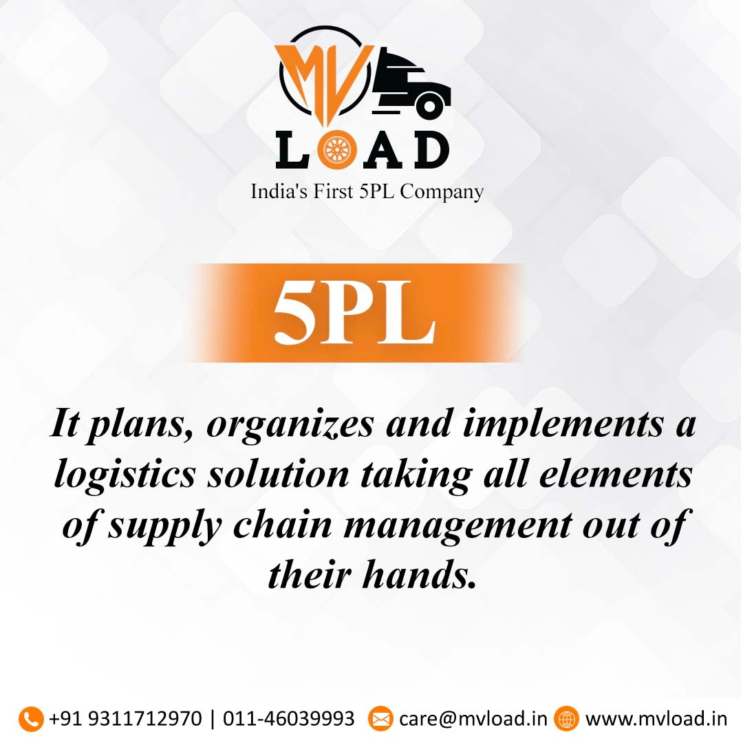 The amount of integration and engagement in their customer's supply chain distinguishes 3PL, 4PL, and 5PL. MV Load is India's first 5PL supply chain, offering superior logistics services. 🌐Visit : mvload.in #logistics #mvload #logisticscompany #logisticsservices